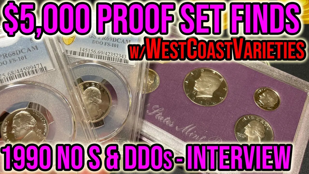 Varieties Expert FOUND A $5,000+ Proof Set - Spencer / WestCoastVarieties Cherrypicking Rare Coins