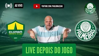 PÓS-JOGO CUIABÁ X PALMEIRAS AO VIVO. COLETIVA ABEL FERREIRA.