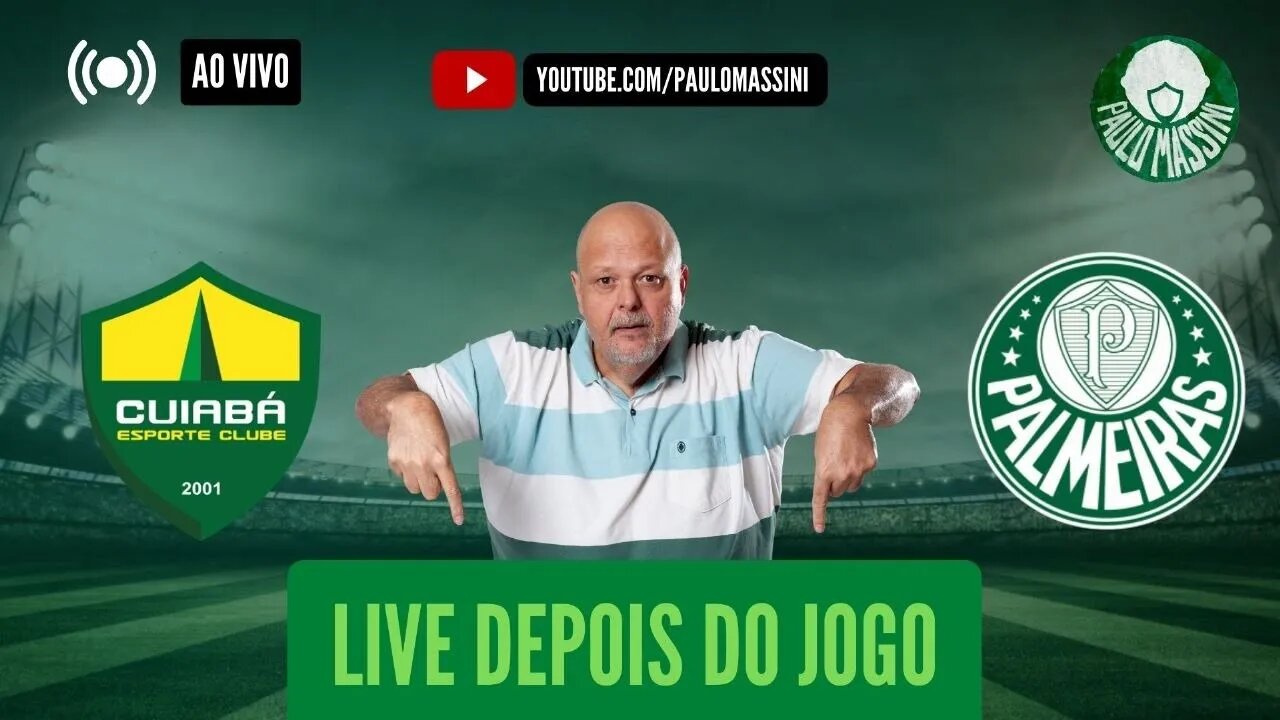 PÓS-JOGO CUIABÁ X PALMEIRAS AO VIVO. COLETIVA ABEL FERREIRA.