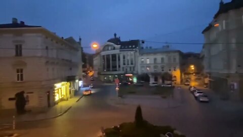 Ukraine War - Lviv air raid sirens