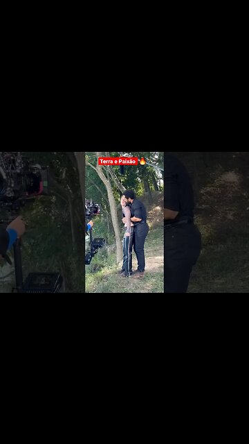 Ramiro e Kevin de agarro nos Bastidores #terraepaixão #vainafé #novelas #antesedepois #shots