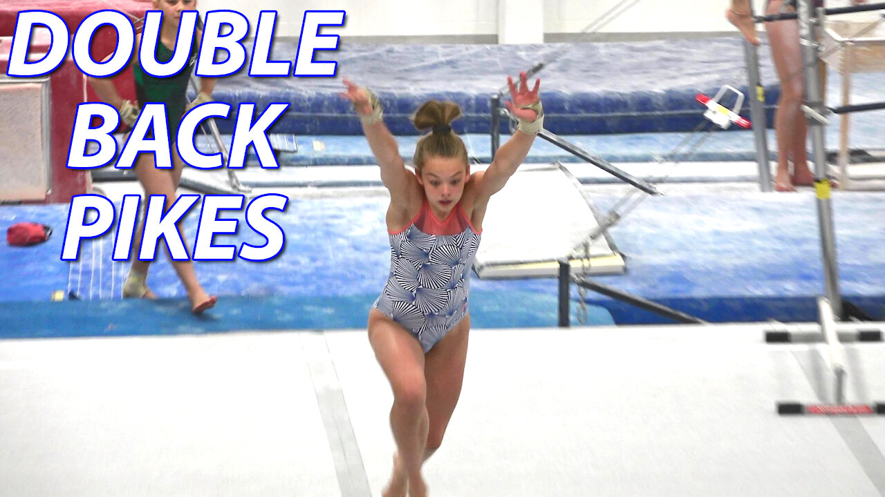 Double Pikes | Tumbling on Floor | Whitney Bjerken