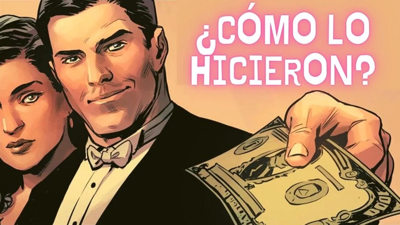 Los Personajes MÁS RICO💲 De Los CÓMICS Y CÓMO Amasaron 💲u FORTUNA 💰