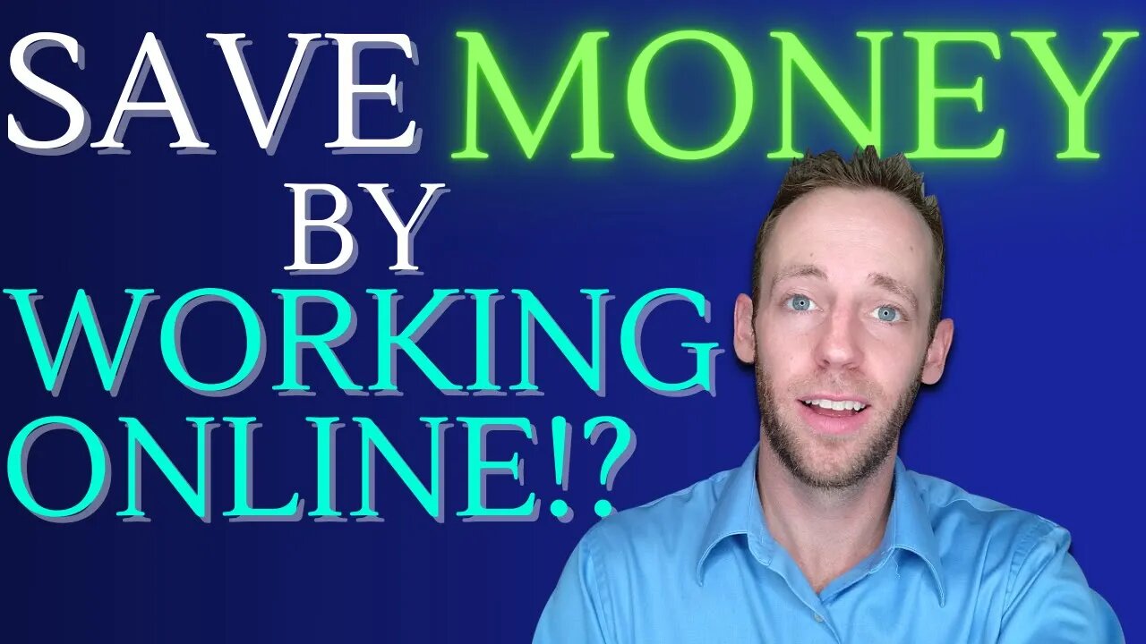 Working Online Jobs SAVES MONEY? (Financial Benefits of Working From Home)