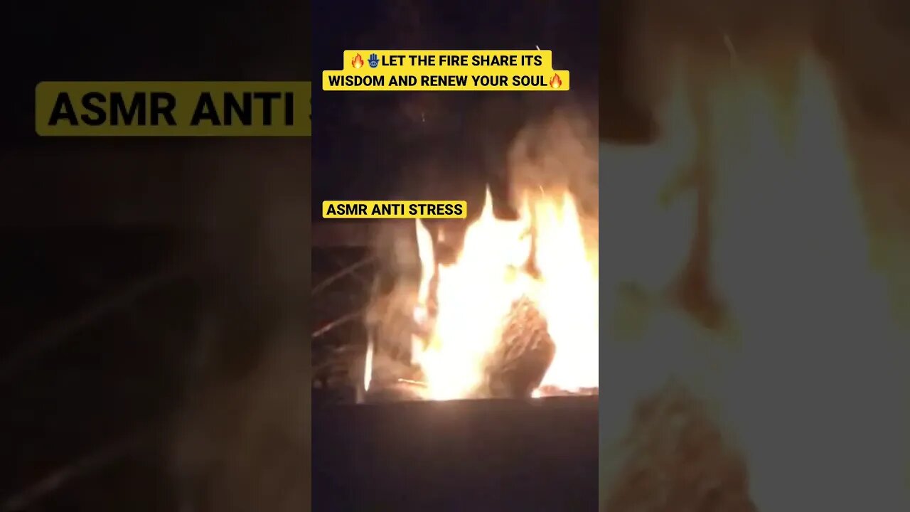 #asmr #asmrantistress #asmrshorts 🔥🔥ASMR ANTI STRESS FIRE CEREMONY TO REMOVE NEGATIVE ENERGY