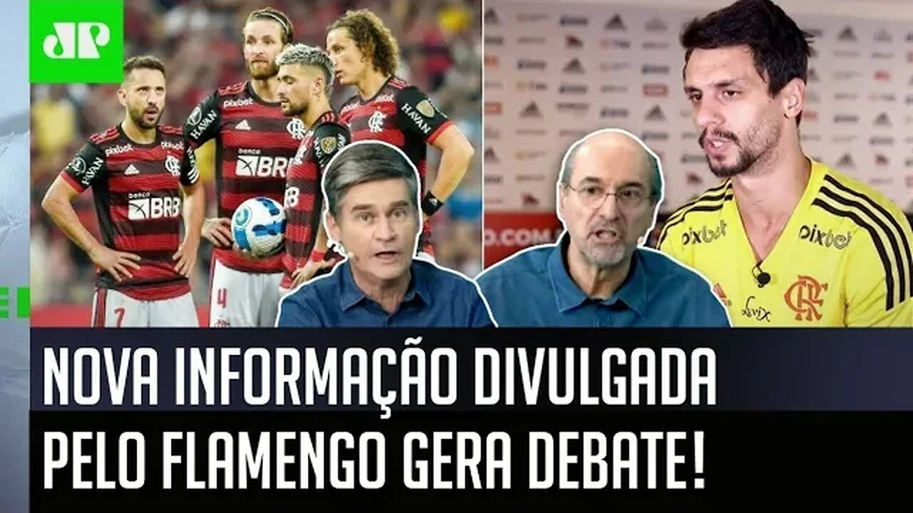 "Isso é MUITO TRISTE, gente! IMAGINA SÓ o que..." NOVA INFORMAÇÃO no Flamengo gera DEBATE!