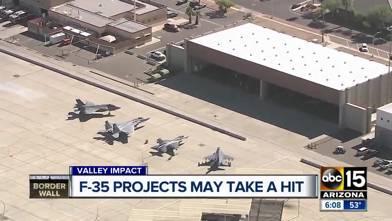 Will Luke Air Force Base pay a price for Trump's border wall?