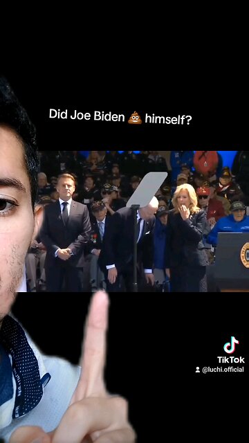 What is Joe Biden Doing Next To Emmanuel Macron at DDAY Ceremony in Normandy, France? #shitgate2024