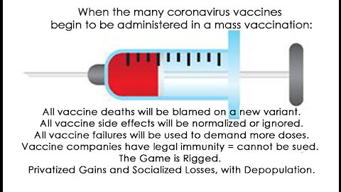 The fight against the Covid VACCINE