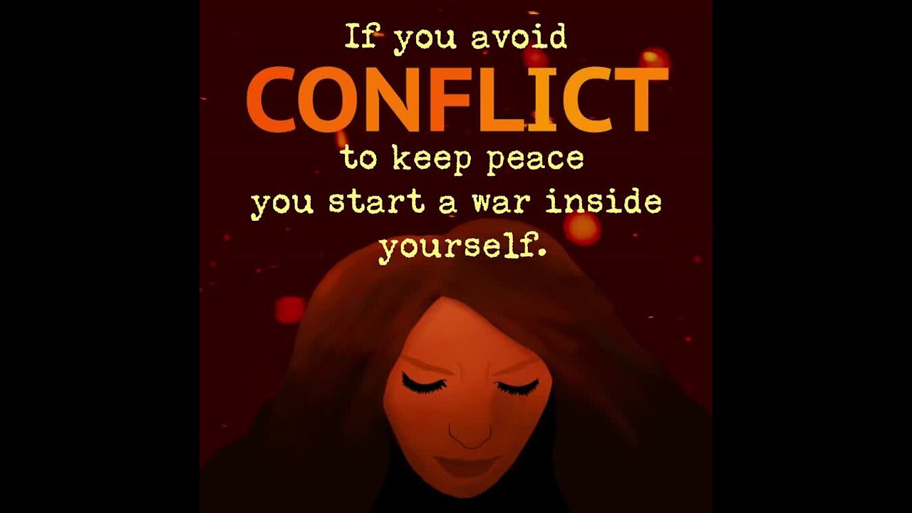 If you avoid conflict [GMG Originals]