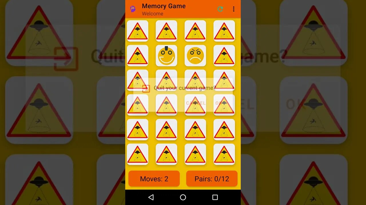 Memory Game - Android Game App