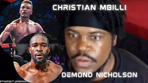 Christian Mbilli vs Demond Nicholson LIVE Full Fight Blow by Blow Commentary