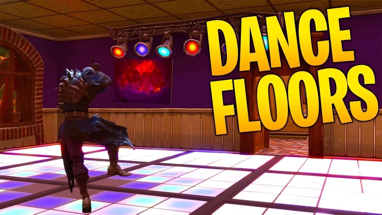 "Dance on different Dance Floors" Locations Fortnite Week 8 Challenges!