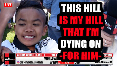 THIS HILL IS MY HILL THAT I'M DYING ON - FOR HIM -