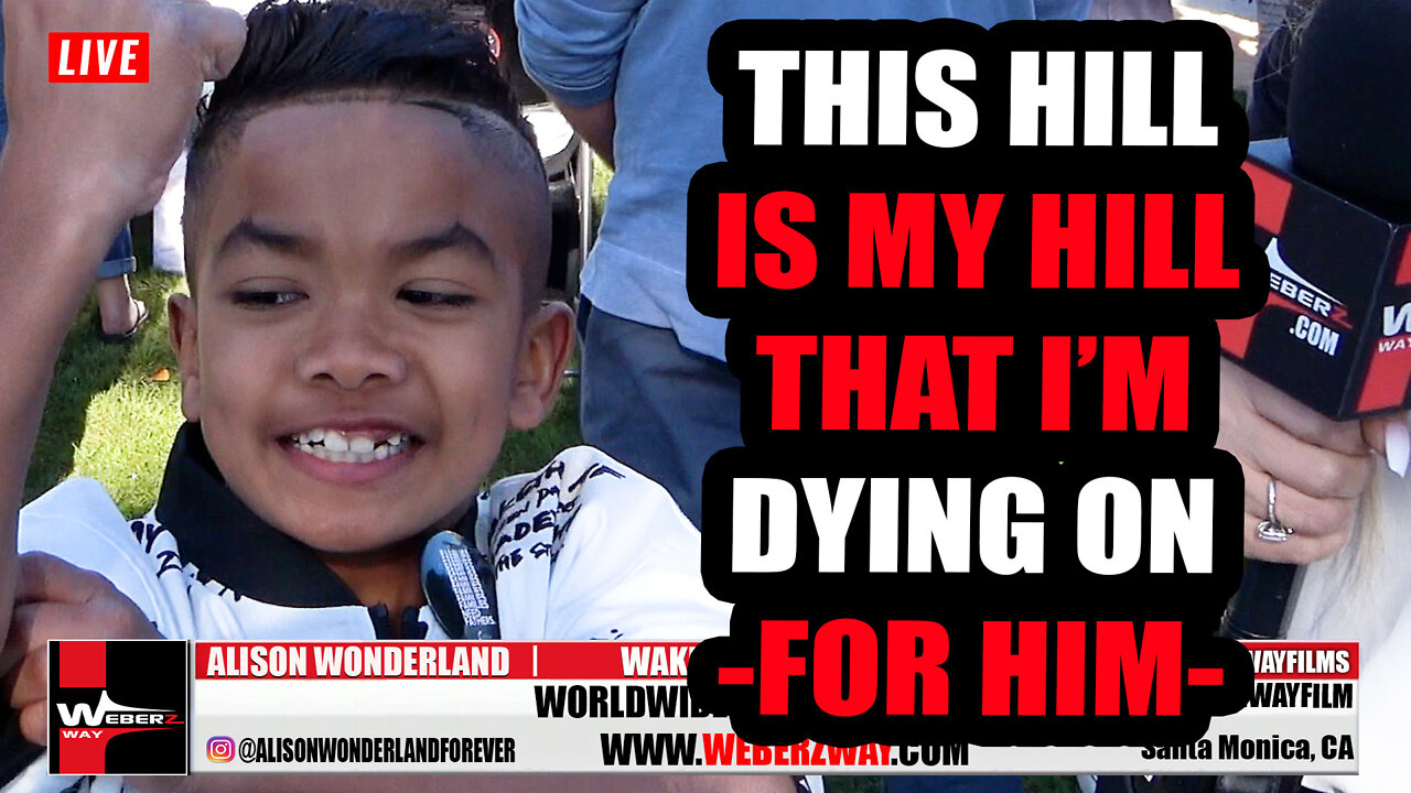 THIS HILL IS MY HILL THAT I'M DYING ON - FOR HIM -