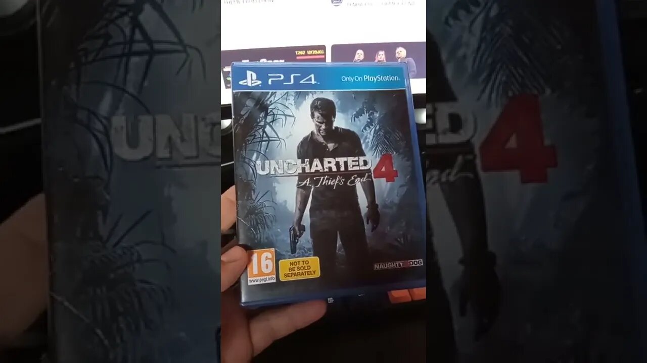 Novidade no canal: Uncharted 4: Thief´s End (PS4) #shorts