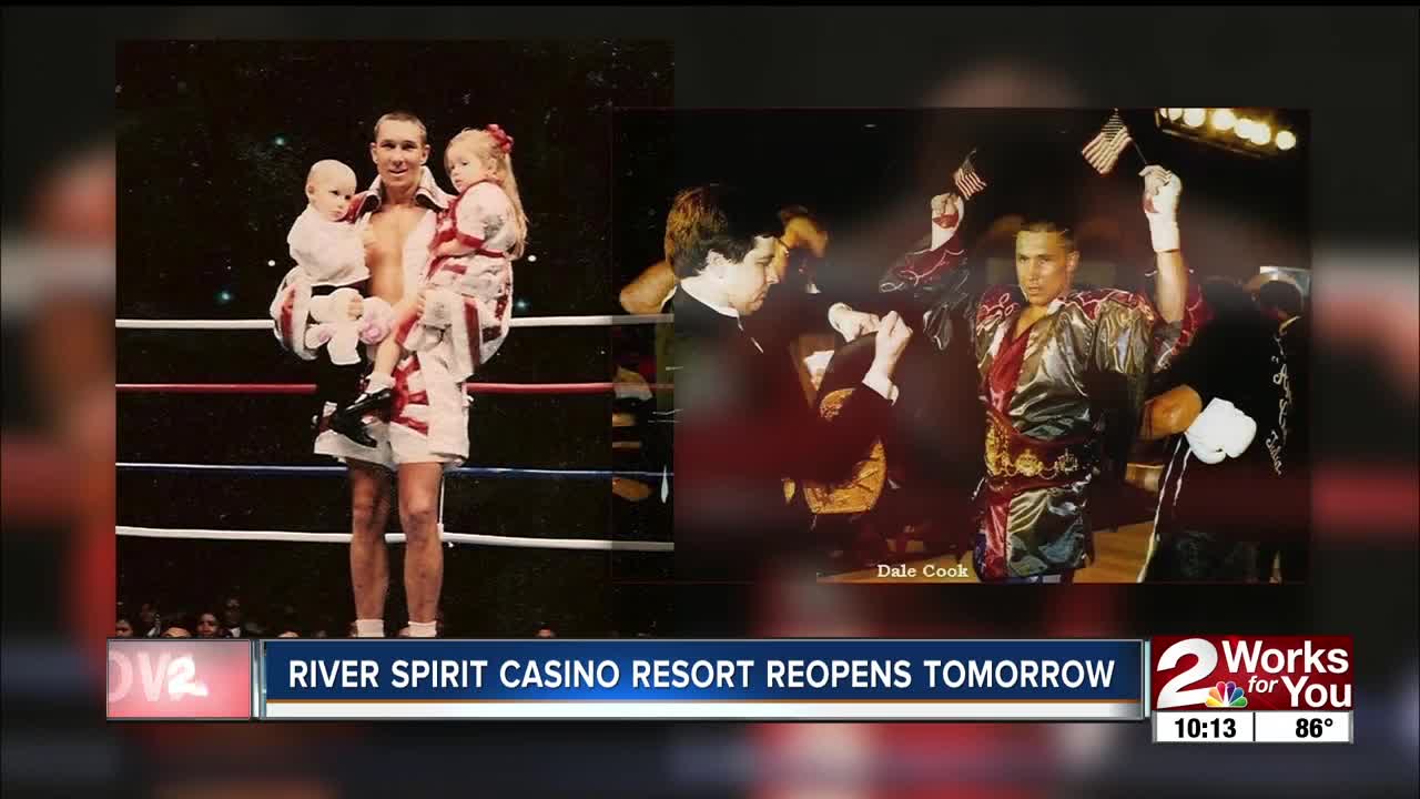 River Spirit reopening kicks off with fight night promoted by Dale 'Apollo' Cook