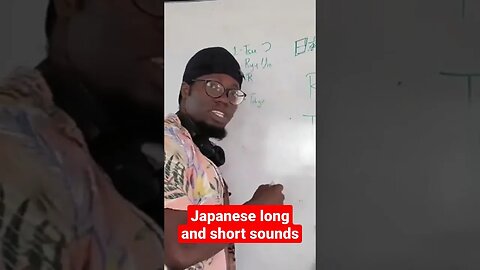 Japanese long and short sounds #motivation #languageexchange #asian #crashcourse