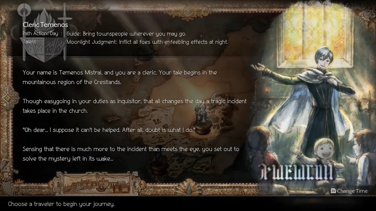 Octopath Traveler 2 - Seat of the Water Sprite