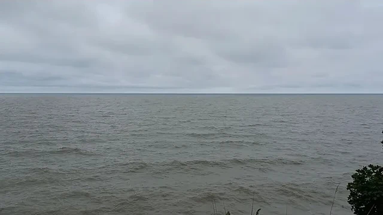 Lake Erie After the Fierce Thunderstorms ~ August 25, 2023