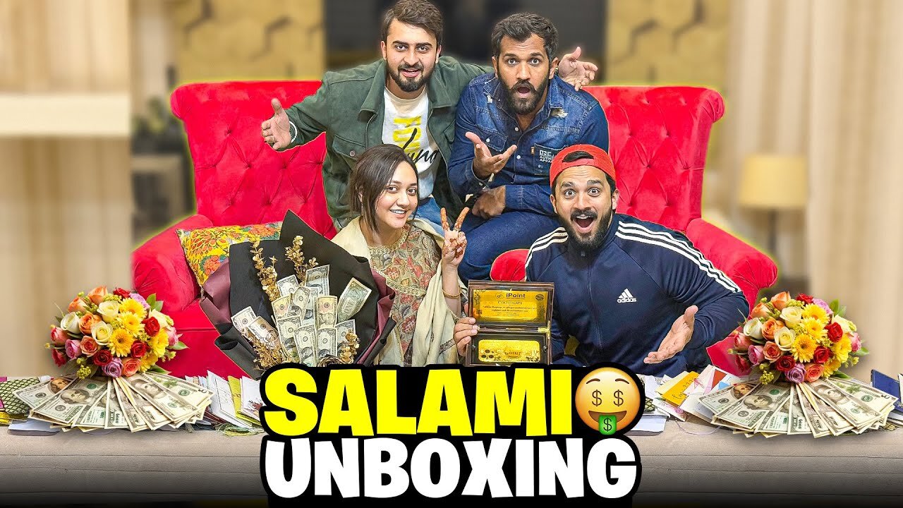 Most awaited Vlog Salami and Gifts unboxing😱Paisa e Paisaa😁