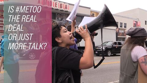 #MeToo activists take the streets of Los Angeles