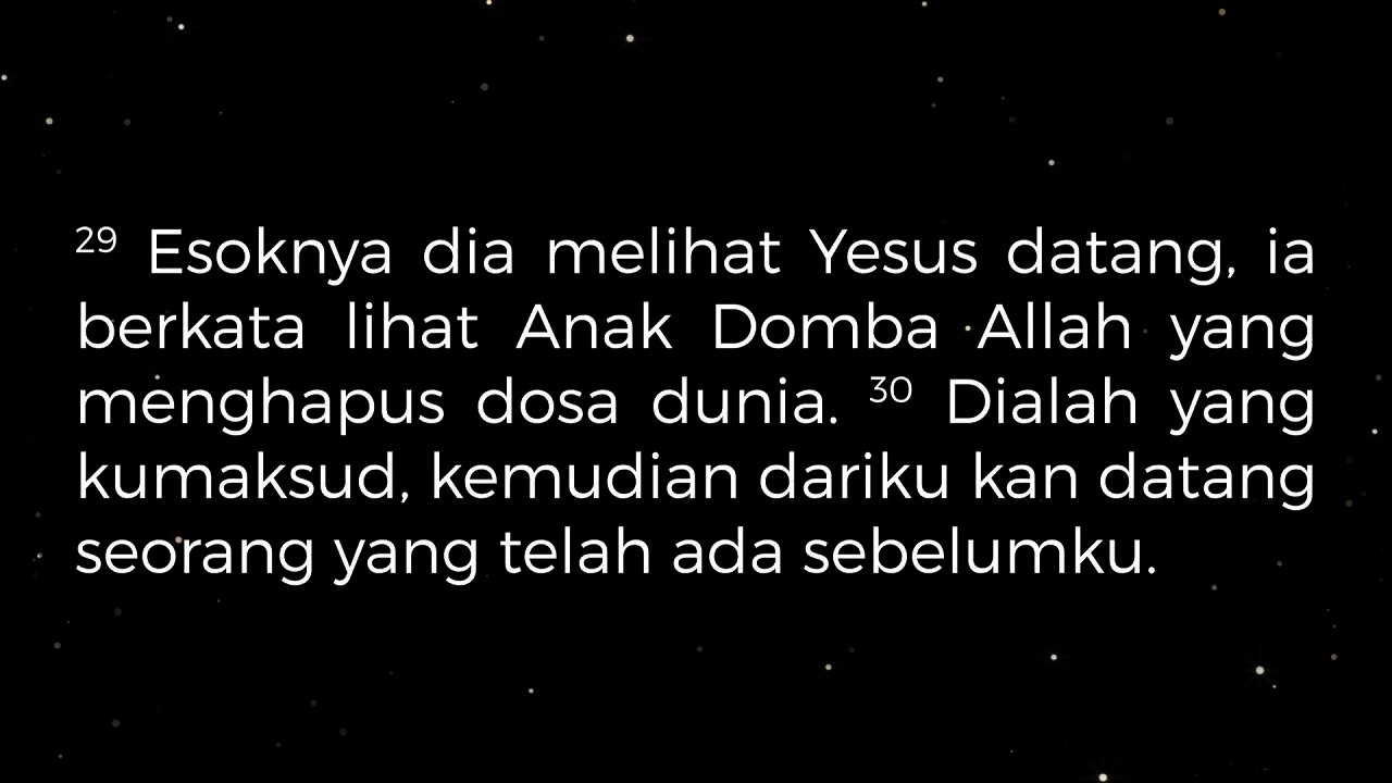 John 1:1-51 in Indonesian [Teaching Video] - The Bible Song