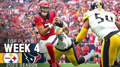 Pittsburgh Steelers vs. Houston Texans Game Highlights | NFL 2023 Week 4