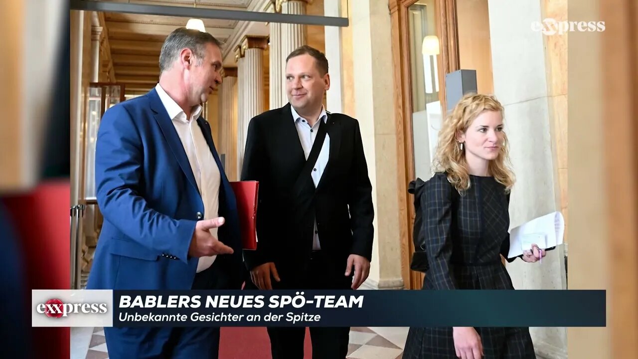 Neues SPÖ-Team: Unbekannte Gesichter an der Spitze - Babler macht sich zu Klubchef