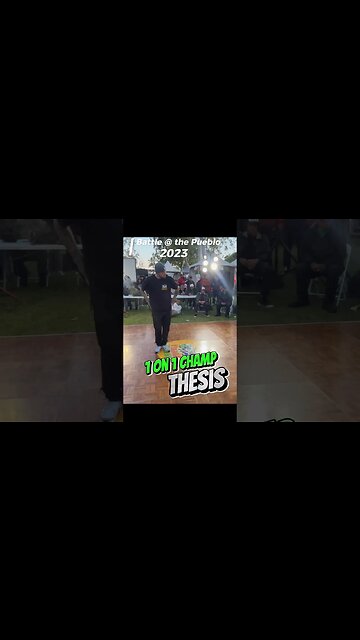 Bboy Thesis “Advice to future Dancers” #bboythesis #bboy #bboybattle #paris2024 #breakingbattles