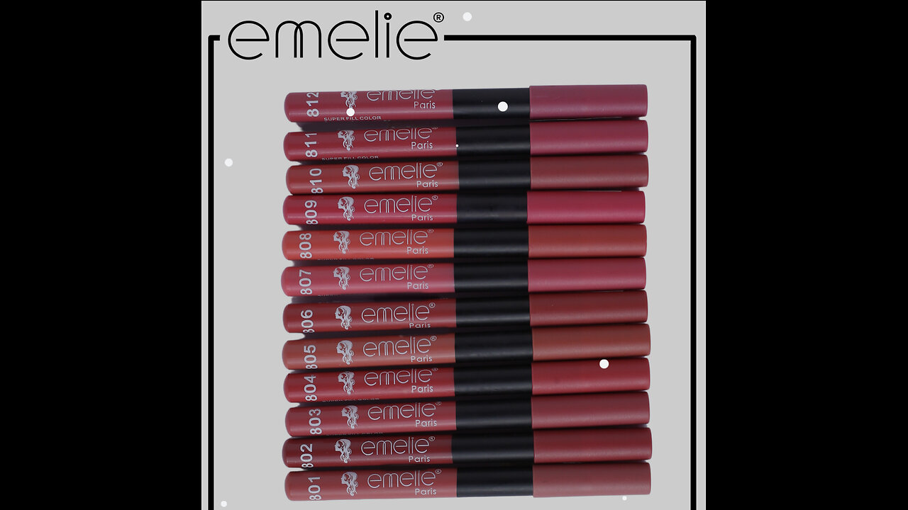 Emilie Lip pencils