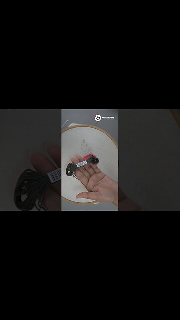 Handcrafted floral embroidery #embroiderypatterns #fashionembroidery #diy