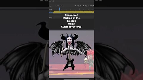 check out my guitar adventures they are getting better haha animator#adobe #dimebagdarrell #cartoon