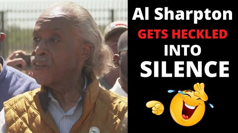 Al Sharpton Gets Heckled Into Silence At The Border 😆