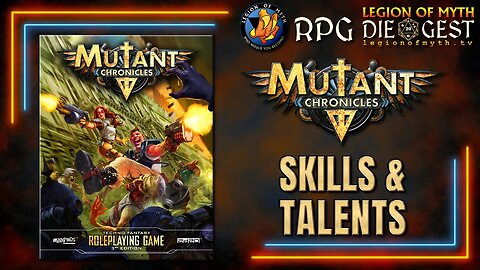 MUTANT CHRONICLES 3E - Skills & Talents