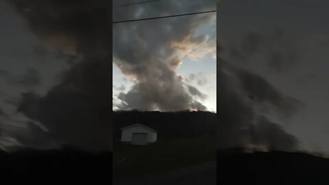 Awesome Evening Cloud #outthewindowweather