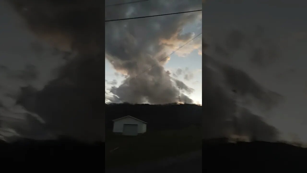 Awesome Evening Cloud #outthewindowweather