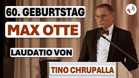 Bewegende Rede von Tino Chrupalla, Bundessprecher der AfD, zum 60. Geburtstag von Max Otte