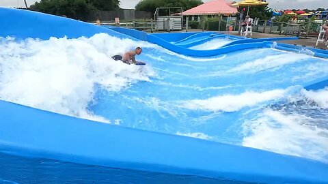 flowrider - Scott - 11 at Soak City, Kings Island