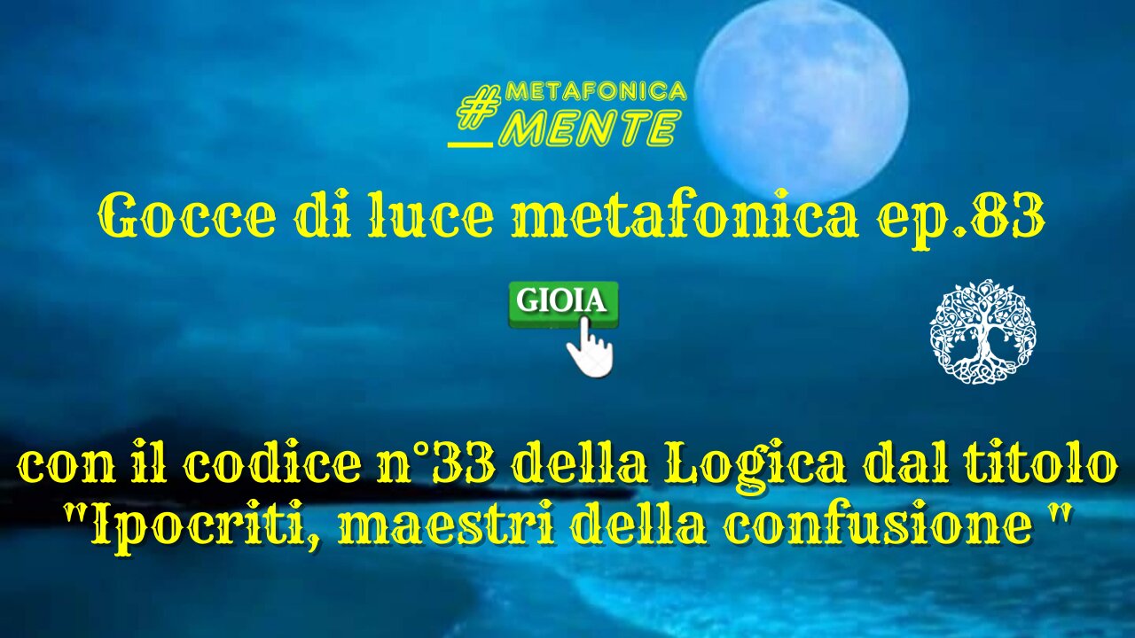 Gocce p.83| Codice 33: ipocriti, maestri della confusione| Resistete, ci dicono dall'alto, dite "no"