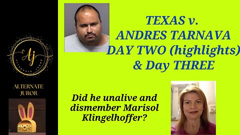 Andres Tarnava Trial Day Two (highlights) & Day Three