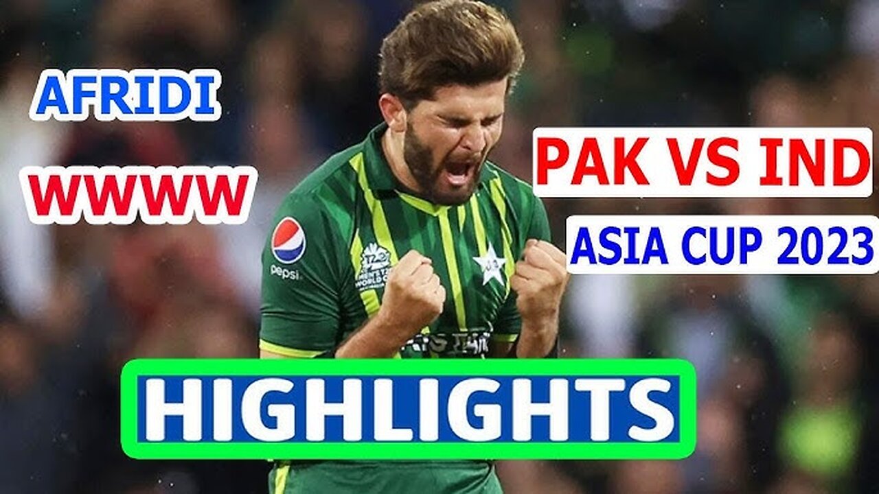 Pak vs India | Asia Cup 2023 | Shaheen Afridi Bowling