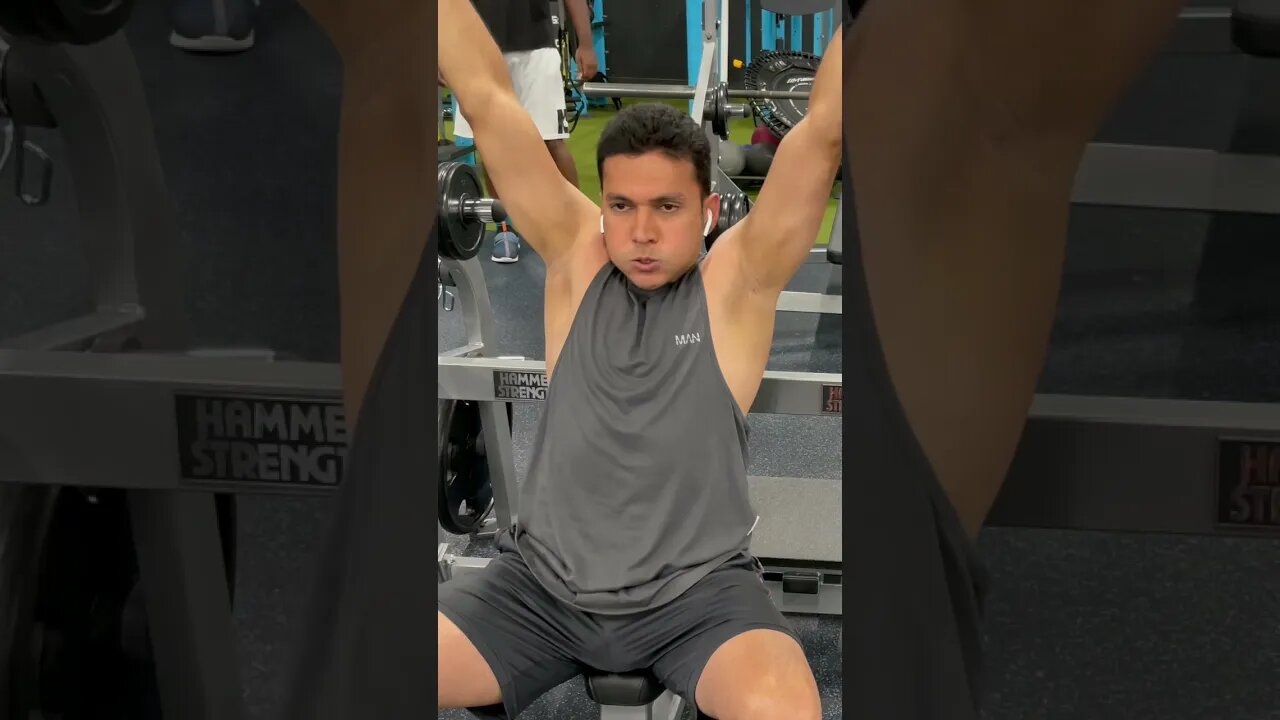 Barbell shoulder press
