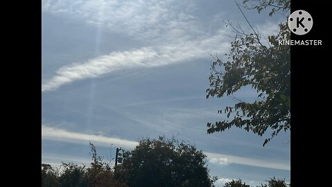 Chemtrails Over My City of Commifornia- 11/12/24