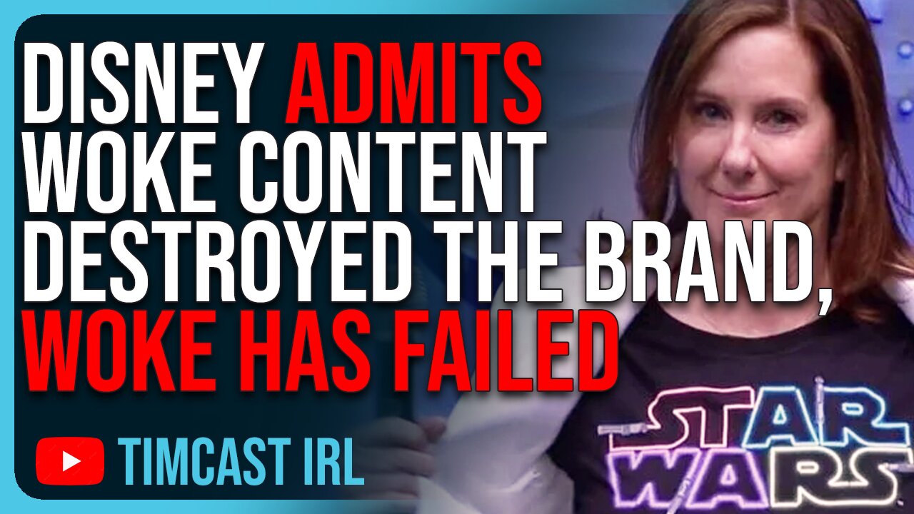 Disney ADMITS Woke Content DESTROYED The Brand, Tells Investors Woke Has FAILED