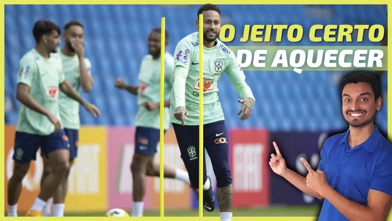 Como AQUECER para JOGAR BOLA?✅ O GUIA COMPLETO de Como se faz o Aquecimento do FUTEBOL⚽ Pq Aquecer?