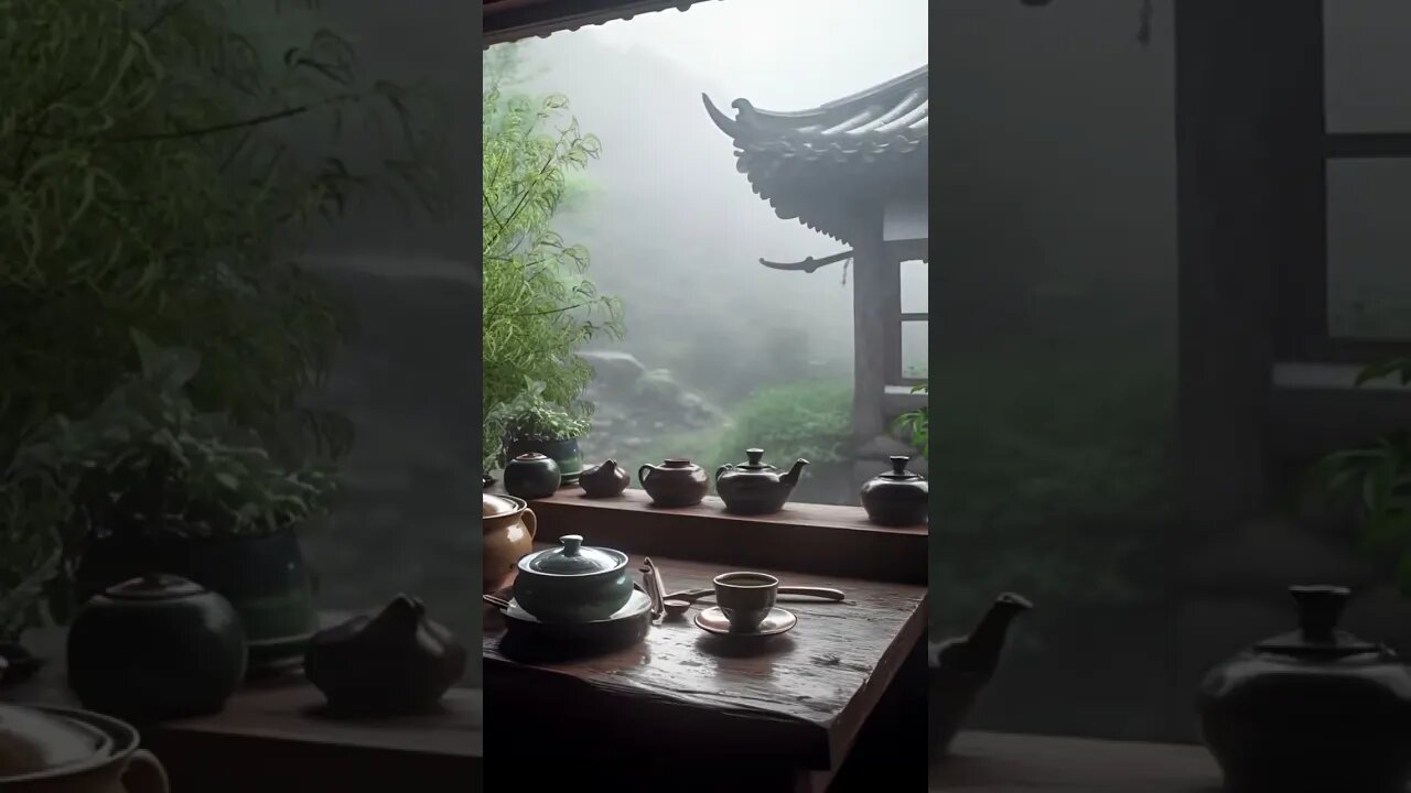 雨声治愈失眠冥想的神奇雨林声音：远离喧嚣，回归乡间下雨声，助你进入深度睡眠的美妙体验#BGM#shorts #shortsvideo #sleepmusic #rainsounds #sleep