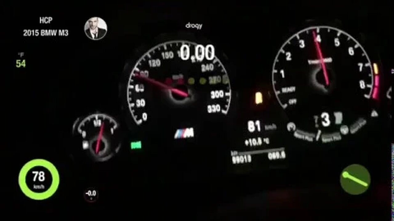 700+ HP HC Performance BMW M3 F80 Dragy times 100-200 km/h