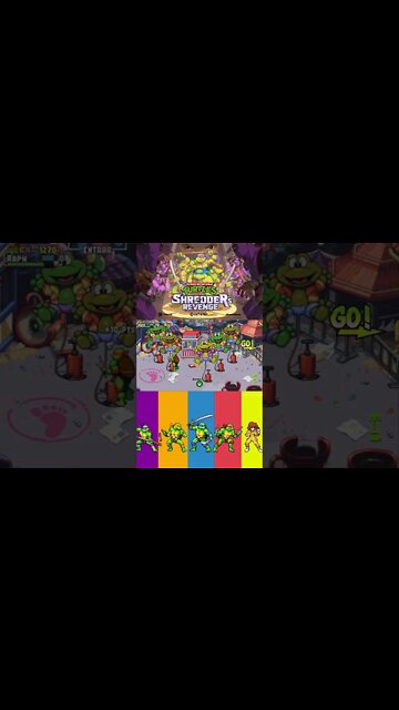 TARTARUGAS NINJAS SHORTS #53 - FASE 9