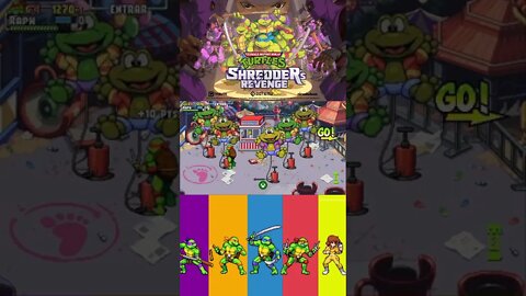 TARTARUGAS NINJAS SHORTS #53 - FASE 9